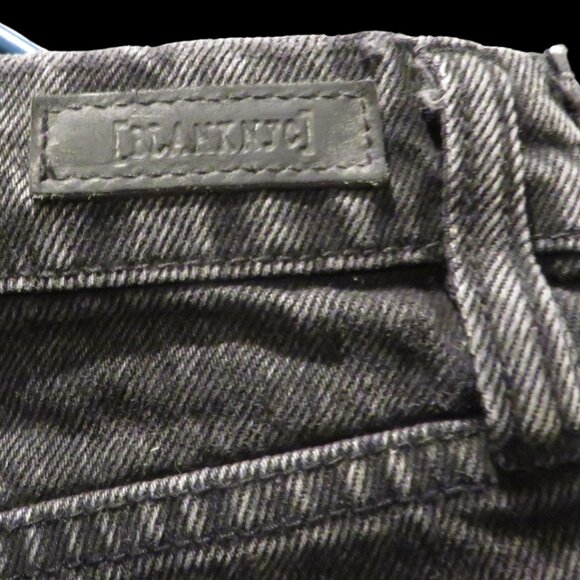 ⚓️BLANK NYC Sabotage Cut off Denim Black Fringe Shorts⚓️ - Picture 5 of 5